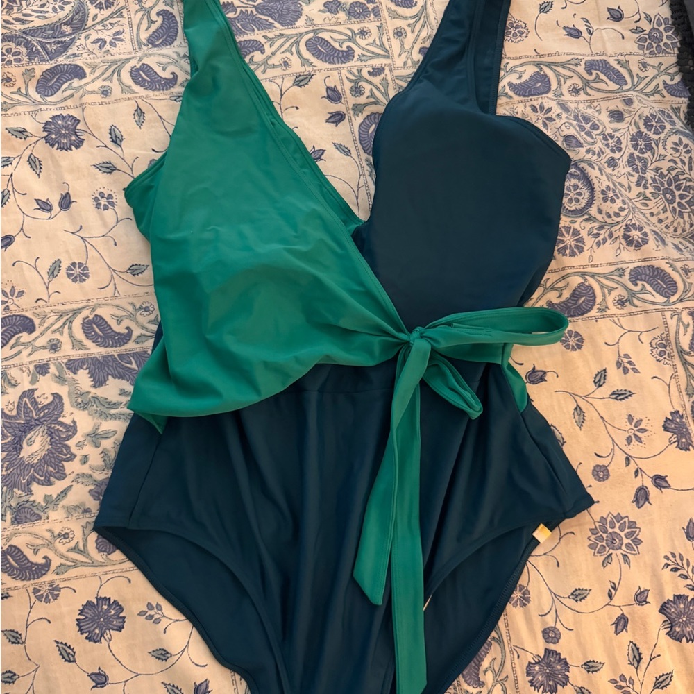 Summersalt Swim The Perfect Wrap One-Piece